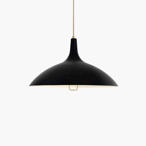 GUBI 1965 Pendant Black Semi Matt